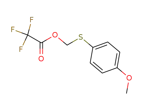 Trifluoro-acetic acid 4-methoxy-phenylsulfanylmethyl ester