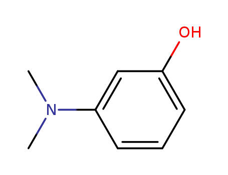 99-07-0,3-Dimethylaminophenol,Phenol,m-(dimethylamino)- (6CI,7CI,8CI);(3-Hydroxyphenyl)dimethylamine;3-(Dimethylamino)phenol;3-Hydroxy-N,N-dimethylaniline;3-N,N-Dimethylaminophenol;N,N-Dimethyl-m-aminophenol;NSC 62017;m-(Dimethylamino)phenol;m-(N,N-Dimethylamino)phenol;