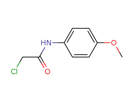 Molecular Structure of 22303-36-2 (2-CHLORO-N-(4-METHOXY-PHENYL)-ACETAMIDE)