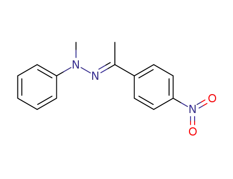 N-Methyl-N'-[1-(4-nitro-phenyl)-eth-(E)-ylidene]-N-phenyl-hydrazine