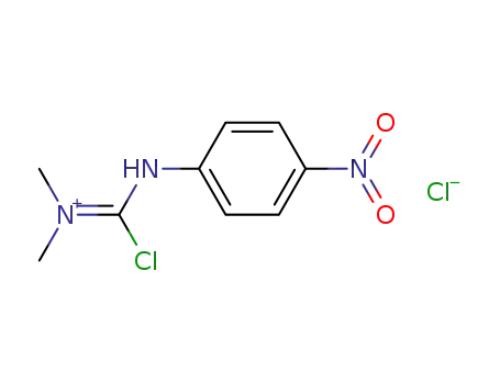 [Chloro-(4-nitro-phenylamino)-methylene]-dimethyl-ammonium; chloride