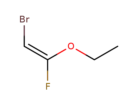 (E)-2-Bromo-1-ethoxy-1-fluoro-ethene