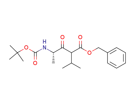 (S)-4-tert-Butoxycarbonylamino-2-isopropyl-3-oxo-pentanoic acid benzyl ester