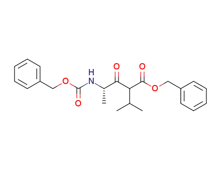 (S)-4-Benzyloxycarbonylamino-2-isopropyl-3-oxo-pentanoic acid benzyl ester