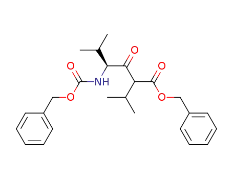 (S)-4-Benzyloxycarbonylamino-2-isopropyl-5-methyl-3-oxo-hexanoic acid benzyl ester