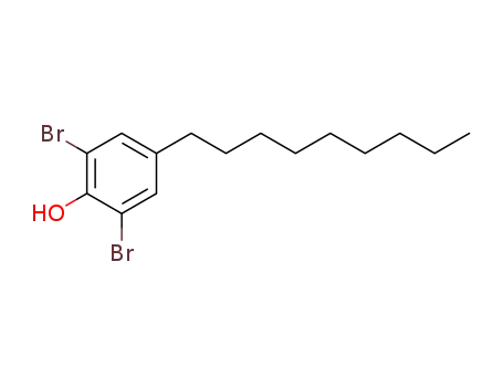 Molecular Structure of 103526-64-3 (Phenol, 2,6-dibromo-4-nonyl-)