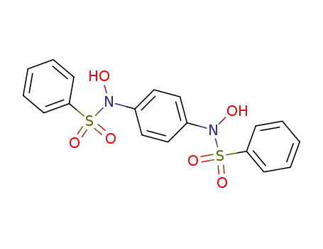 N,N'-bis(phenylsulfonyl)-N,N'-dihydroxy-p-phenylenediamine