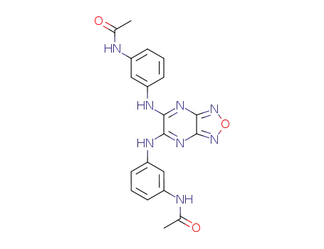 N-{3-[6-(3-acetylamino-phenylamino)-[1,2,5]oxadiazolo[3,4-b]pyrazin-5-ylamino]-phenyl}-acetamide