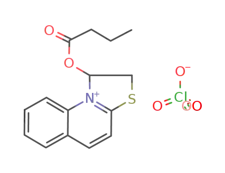 1-butyroxy-1,2-dihydrothiazolo[3,2-a]quinolinium perchlorate