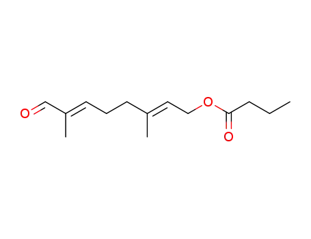 8-Hydroxy-2,6-dimethyl-2(E),6(E)-octadienal 8-butyrate