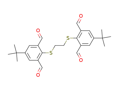 1,2-bis(4-tert-butyl-2,6-diformylphenylsulfanyl)ethane