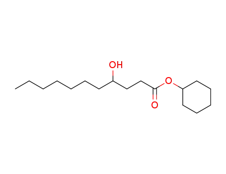 4-hydroxy-undecanoic acid cyclohexyl ester