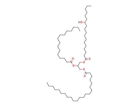 docosanoic acid 2-hexadecanoyloxy-3-(12-hydroxy-octadecanoyloxy)-propyl ester
