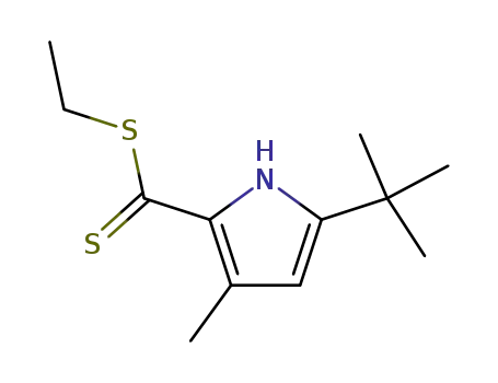 ethyl 5-(tert-butyl)-3-methylpyrrole-2-carbodithioate
