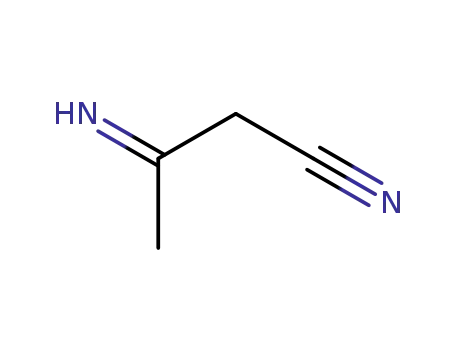 Molecular Structure of 1118-60-1 (3-iminobutyronitrile)