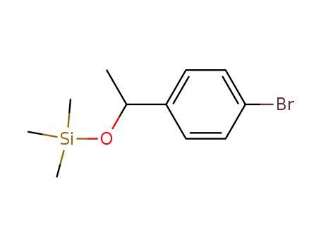 (1-(4-bromophenyl)ethoxy)trimethylsilane
