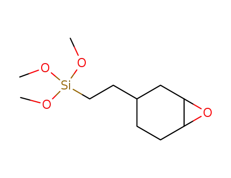 Molecular Structure of 3388-04-3 (Trimethoxy[2-(7-oxabicyclo[4.1.0]hept-3-yl)ethyl]silane)