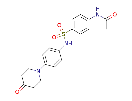 N-{4-[4-(4-oxopiperidin-1-yl)phenylsulfamoyl]phenyl}acetamide
