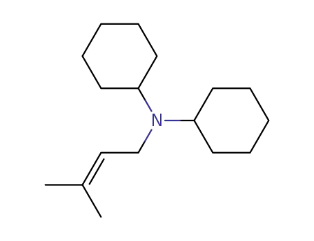 dicyclohexyl-(3-methylbut-2-enyl)amine