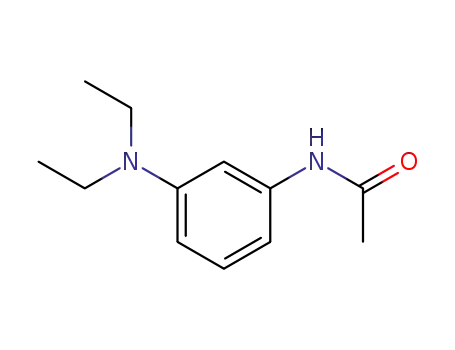 Molecular Structure of 6375-46-8 (3-(N,N-Diethylamino)acetanilide)