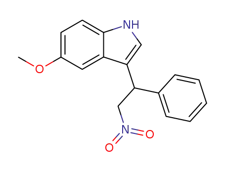 5-methoxy-3-(2-nitro-1-phenylethyl)-1H-indole