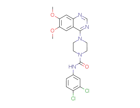 N-(3,4-Dichlorophenyl)-4-(6,7-dimethoxy-4-quinazolinyl)-1-piperazinecarboxamide