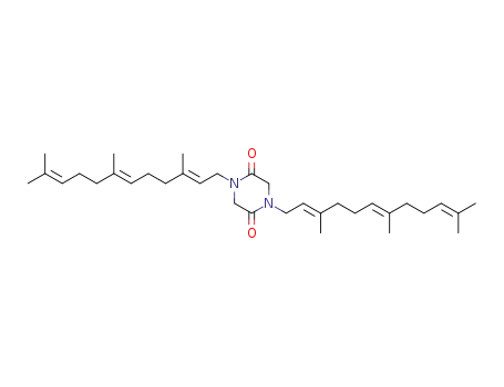 1,4-bis(3',7',11'-trimethyl-2'(E),6'(E),10'-dodecatrienyl)-2,5-piperazinedione