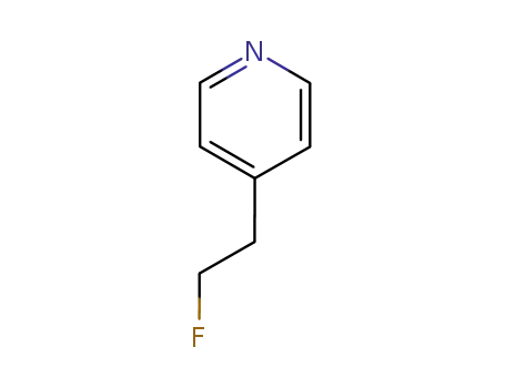Molecular Structure of 497914-04-2 (Pyridine, 4-(2-fluoroethyl)- (9CI))