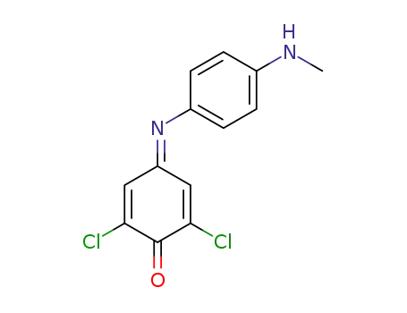 2,6-Dichlor-4-[(4-methylaminophenyl)imino]-cyclohexa-2,5-dienon
