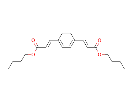 1,4-di(2-n-butyloxycarbonyl-trans-vinyl)-benzene