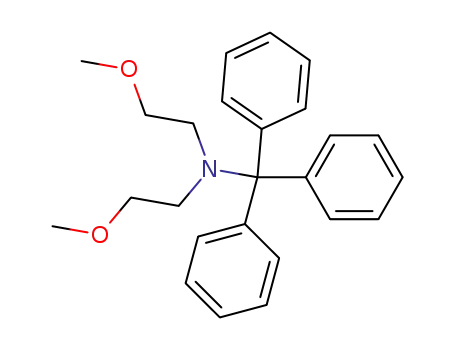 N,N-bis(2-methoxyethyl)tritylamine