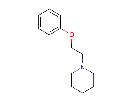 Molecular Structure of 74-41-9 (1-(2-phenoxyethyl)piperidine)