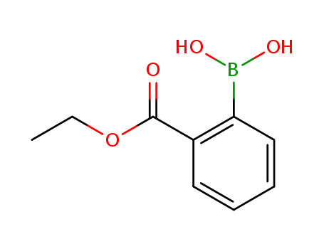 Molecular Structure of 380430-53-5 (2-Ethoxycarbonylbenzeneboronic acid)