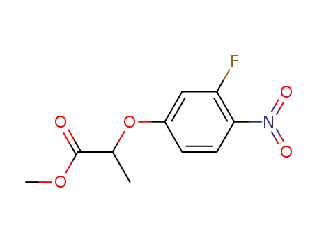 methyl 2-(3-fluoro-4-nitrophenoxy)propionate