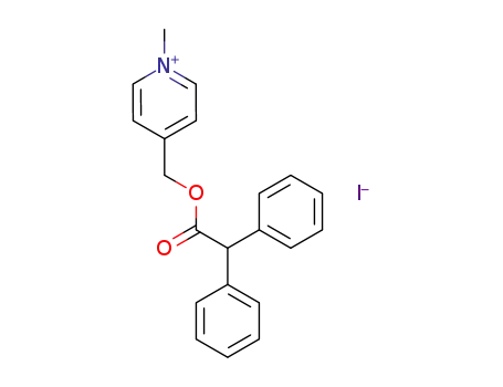 N-methyl picolinium diphenylacetate iodide