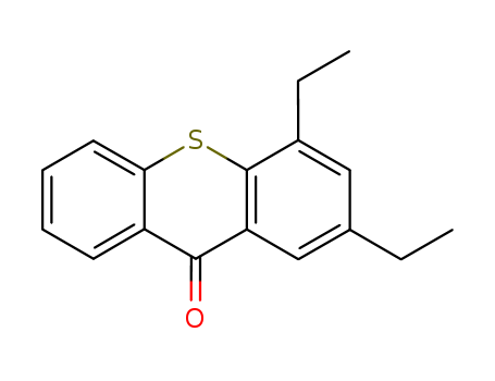 82799-44-8,2,4-Diethyl-9H-thioxanthen-9-one,Diethylthioxanthone;2,4-Diethylthioxanthone;9H-Thioxanthen-9-one,2,4-diethyl-;Kayacure DETX;Kayacure DETX-S;Speedcure DETX;
