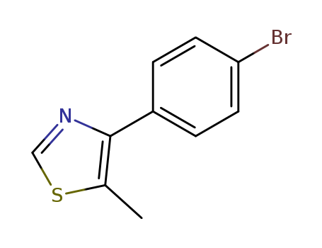 4-(4-bromophenyl)-5-methylThiazole