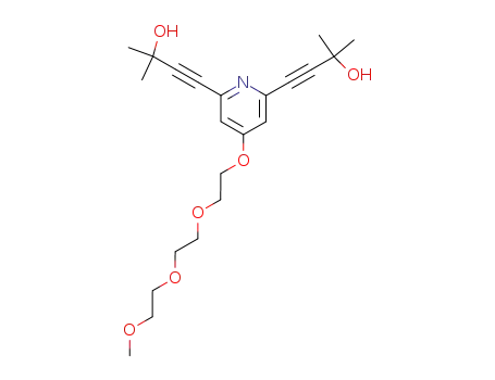 4-(6-(3-hydroxy-3-methyl-but-1-ynyl)-4-{2-[2-(2-methoxy-ethoxy)-ethoxy]-ethoxy}-pyridin-2-yl)-2-methyl-but-3-yn-2-ol