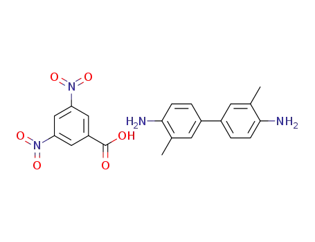 3,3'-dimethyl-biphenyl-4,4'-diamine; compound with 3,5-dinitro-benzoic acid