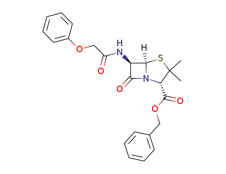 (2S,5R,6R)-benzyl-3,3-dimethyl-7-oxo-6-(2-phenoxyacetamido)-4-thia-1-azabicyclo[3.2.0]heptane-2-carboxylate