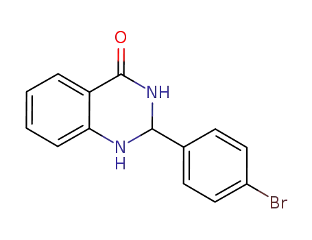 2,3-dihydro-2-(4-bromophenyl)quinazolin-4(1H)-one
