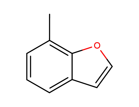Molecular Structure of 17059-52-8 (7-methylbenzofuran)