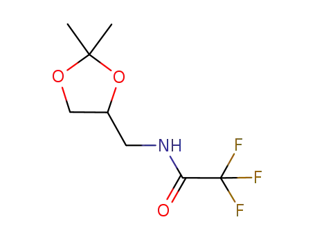 N-[((+/-)-2,2-dimethyl-1,3-dioxolan-4-yl)methyl]-2,2,2-trifluoroacetamide