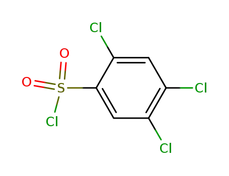 Molecular Structure of 15945-07-0 (2,4,5-TRICHLOROBENZENESULFONYL CHLORIDE)