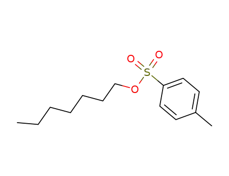 Molecular Structure of 24767-82-6 (P-TOLUENESULFONIC ACID N-HEPTYL ESTER)