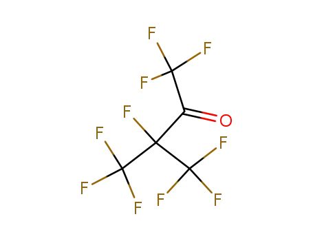 Molecular Structure of 756-12-7 (HEPTAFLUOROISOPROPYL TRIFLUOROMETHYL KETONE)