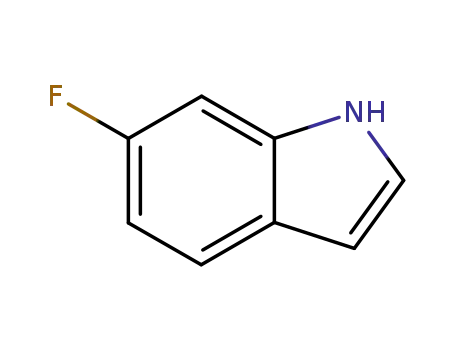 Molecular Structure of 399-51-9 (6-Fluoroindole)