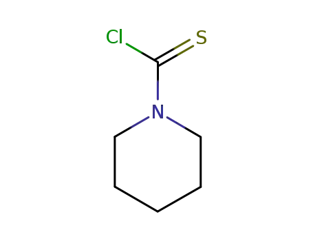 Molecular Structure of 19009-43-9 (1-Piperidinecarbothioyl chloride)