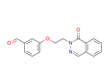 3-[2-[1-oxo-2(1H)-phthalazinyl]ethoxy]benzaldehyde