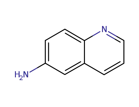 Molecular Structure of 580-15-4 (6-Aminoquinoline)